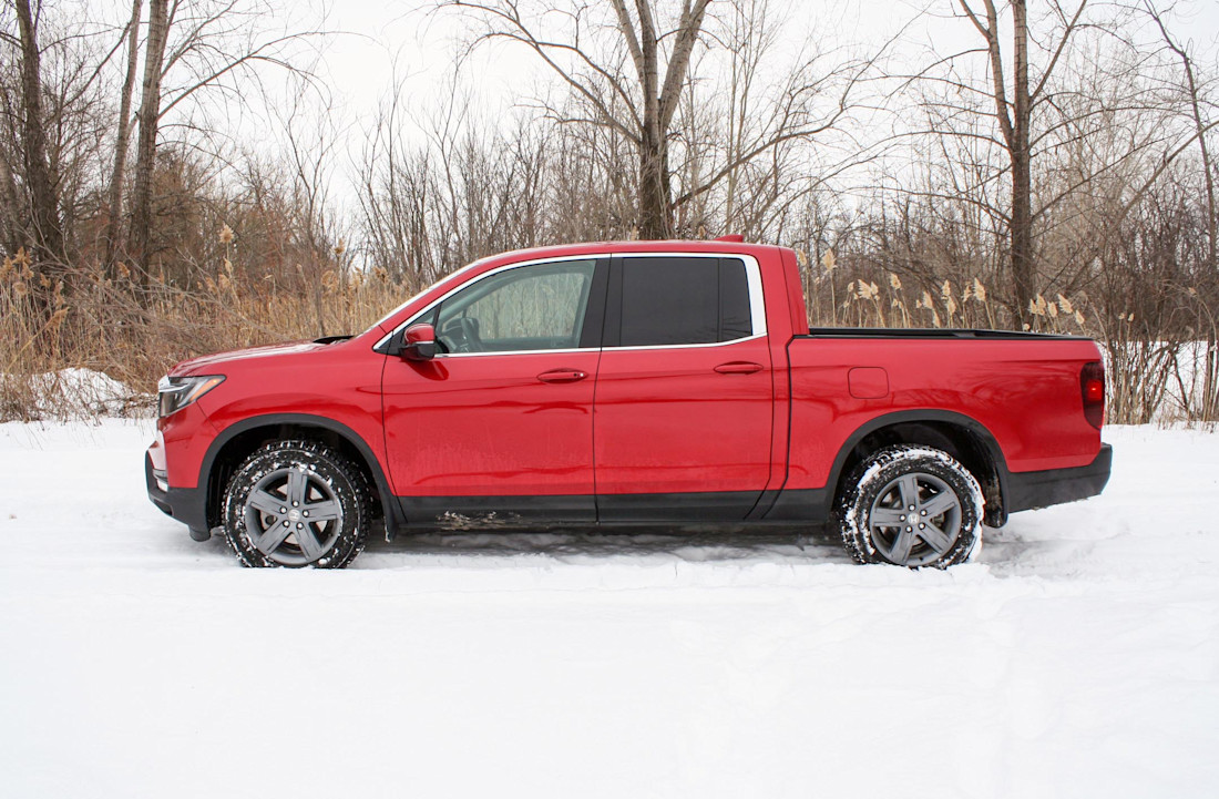 Honda Ridgeline Touring 2022 : essai hivernal Image