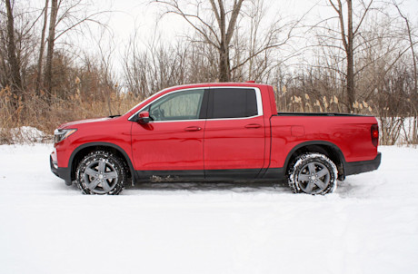 Honda Ridgeline Touring 2022 : essai hivernal Image