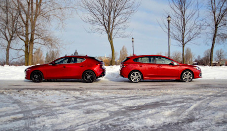Mazda3 Sport AWD contre Subaru Impreza 2020 : match comparatif Image