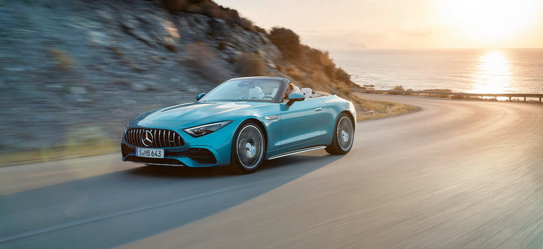 Mercedes-AMG SL 43 : entrée de gamme, 4-cylindres et propulsion