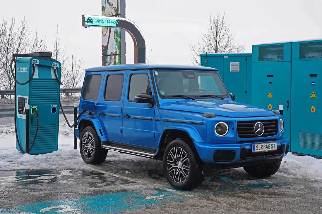 Mercedes-Benz G 580 EQ_Ladestation