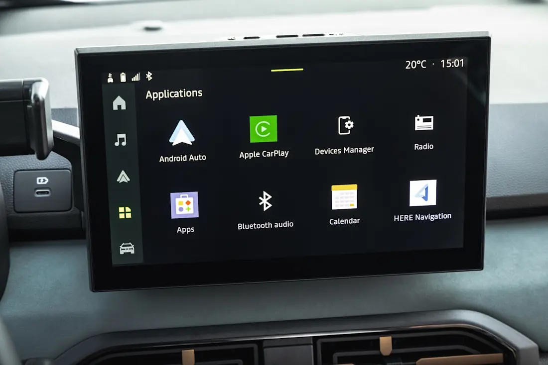 Dacia Sandero display