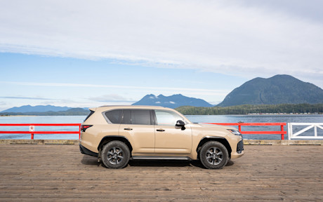 2025 Lexus LX 700h Overtrail+ Review Body Image