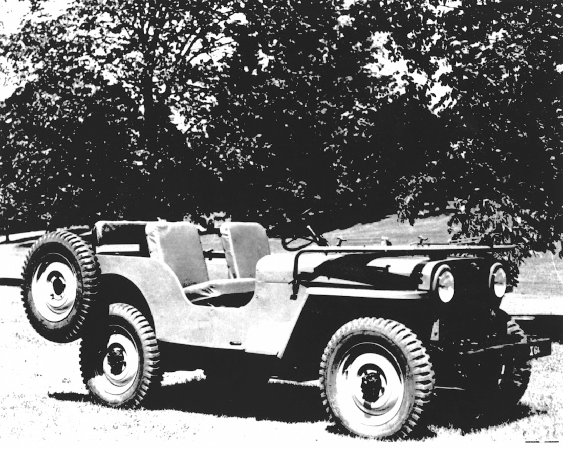 JeepCJ-2A - eerste burgermodel