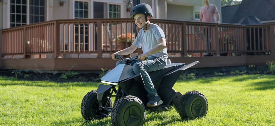 Tesla Cyberquad : un cybertruck pour les enfants (2023)