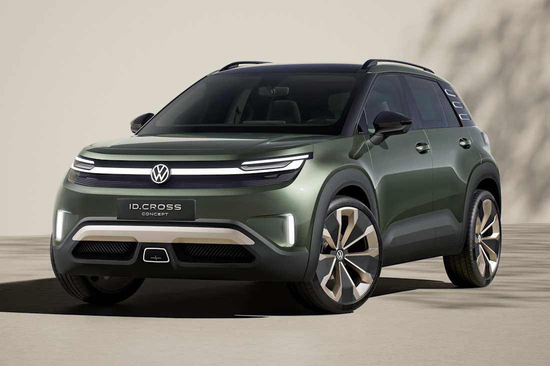 VW ID. Cross Concept: Der T-Cross als Stromer