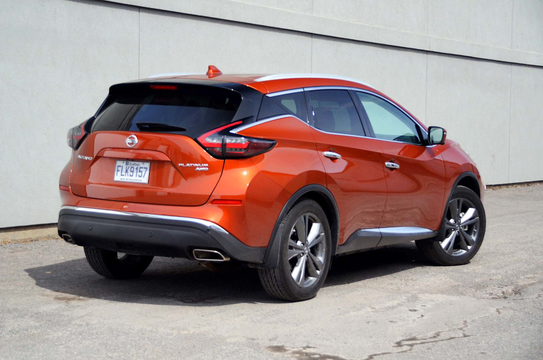 Essai routier : Nissan Murano 2019 Image