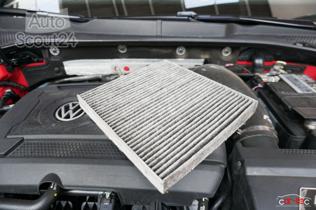 ¿Qué ocurre si tenemos el filtro antipolen sucio?