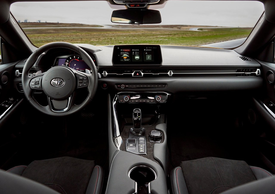 Toyota-Supra-2021 Innenraum