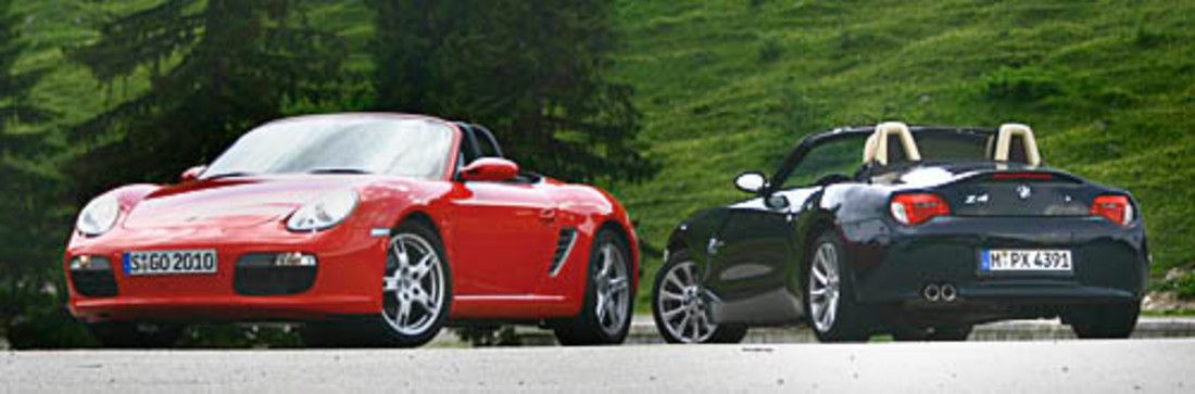 Vergleichstest: BMW Z4 vs. Porsche Boxster – Die Sonnenanbeter