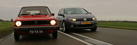 Test: Volkswagen Golf I vs. Golf VI – Oud & Nieuw