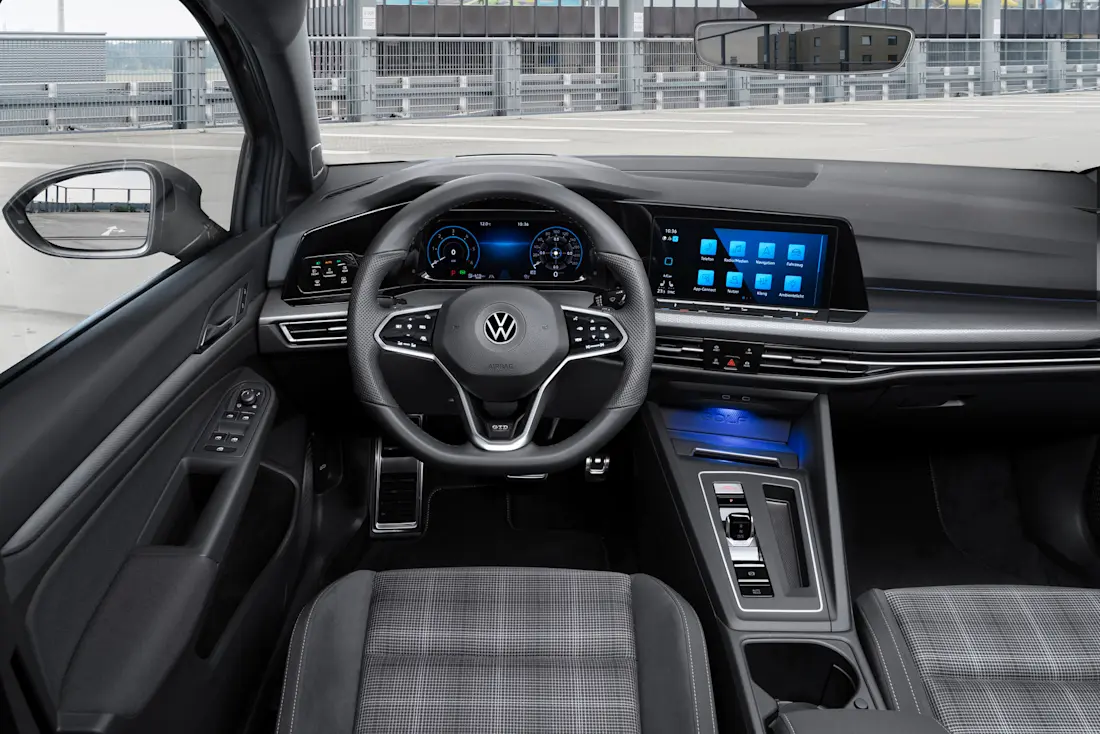 Golf GTD interior