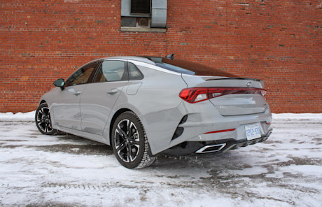 Kia K5 GT-Line 2021 : essai hivernal Image