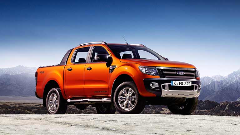 Ford Ranger vedere din lateral