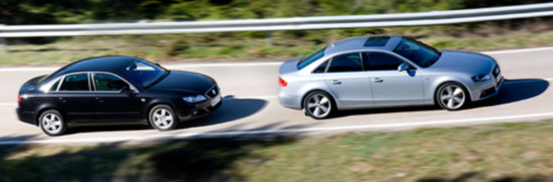 Comparativa: Audi A4 2.0 TDI 143 CV vs. Seat Exeo 2.0 TDI 143 CV – Realidades paralelas