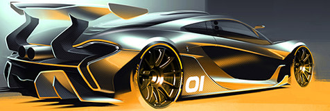 Vorstellung: McLaren P1 GTR – 1.000-PS-Brummer