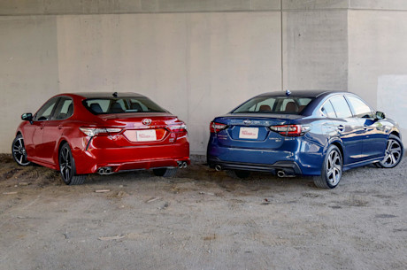 Editorial 2020 subaru legacy vs 2020 toyota camry 05 sha