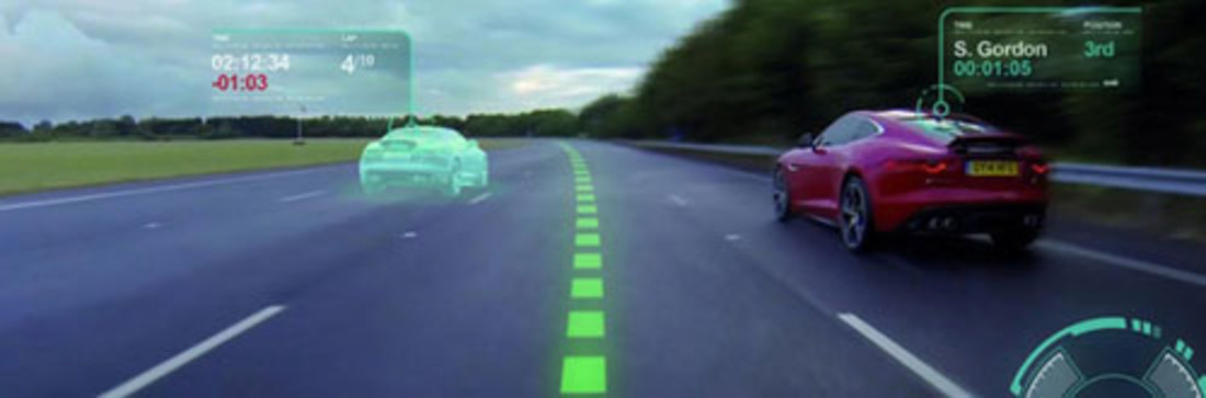 Presentación: Nuevo parabrisas virtual de Jaguar – Una imagen vale más que mil palabras