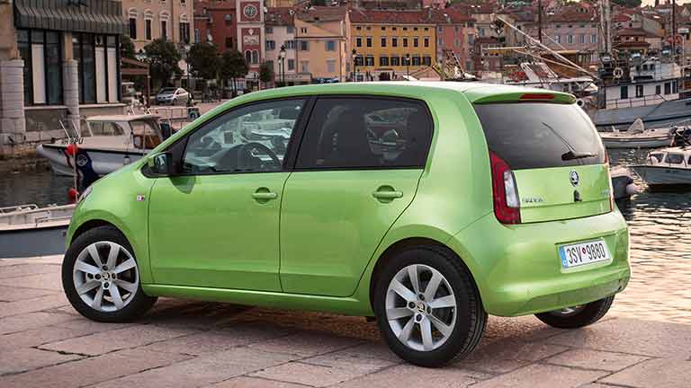 Skoda Citigo vedere din spate