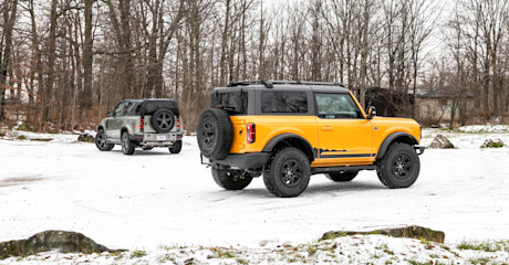 Editorial 2021 ford bronco vs 2021 land rover defender 90 05 jw
