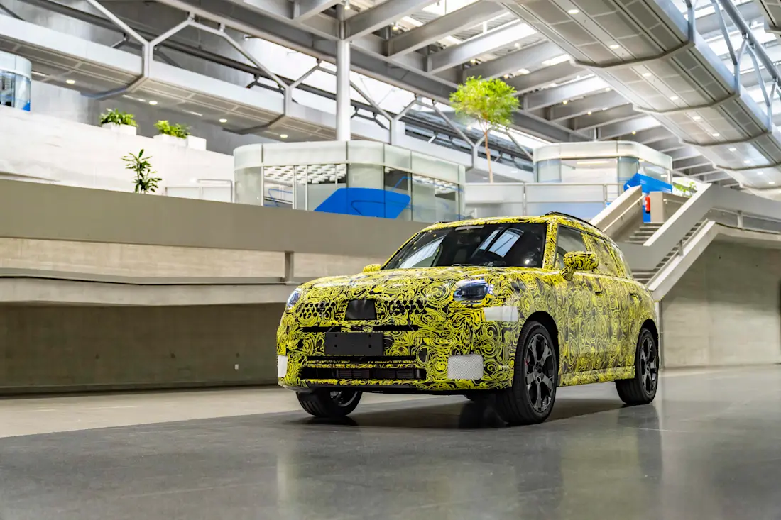 Mini Countryman teaser (2023) statisch, vooraanzicht