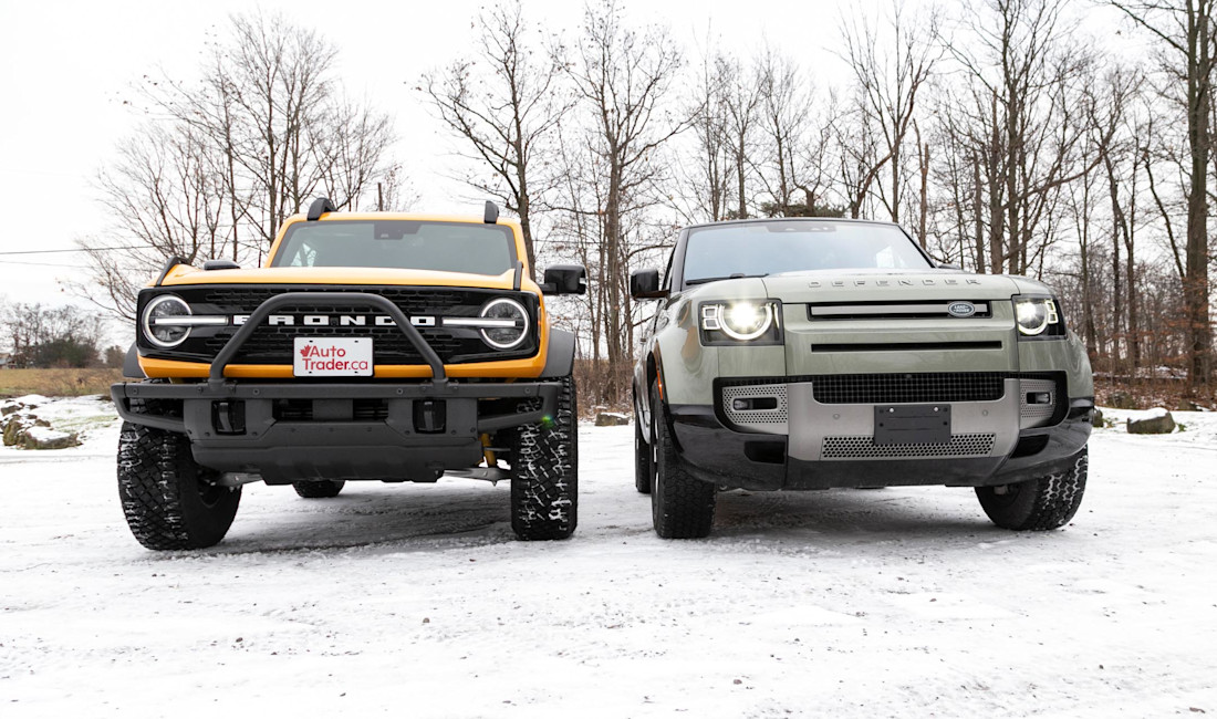Editorial 2021 ford bronco vs 2021 land rover defender 90 02 jw