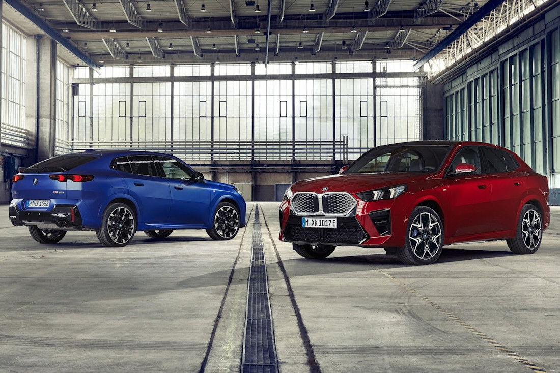BMW zeigt den neuen X2 und rein elektrischen iX2