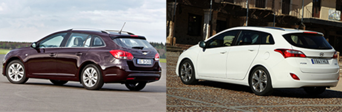 Comparativa: Chevrolet Cruze SW 1.7 VCDi Vs. Hyundai i30 Crosswagon 1.6 CRDi – Familiares a buen precio