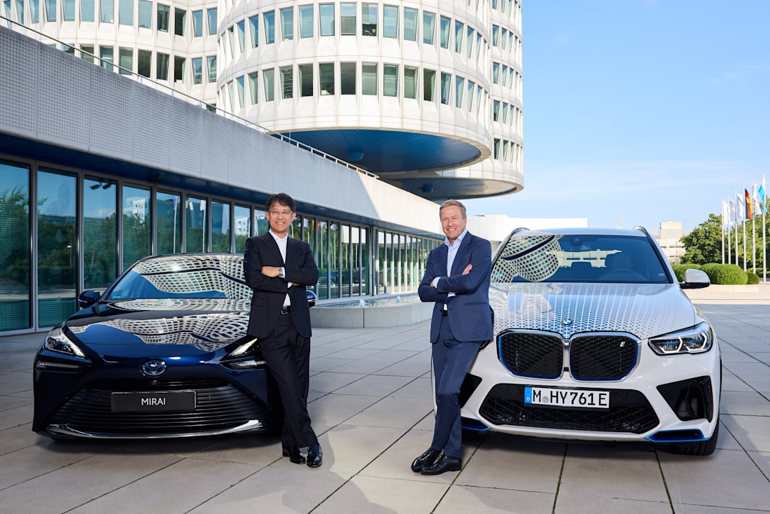 BMW bringt 2028 erstes Wasserstoff-Serienfahrzeug auf den Markt