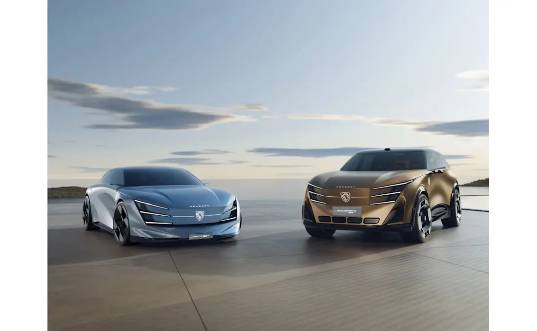 Peugeot Concept 6 und Concept 8