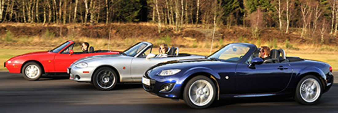 Bericht: 25 Jahre Mazda MX-5 – Von der Serviette zum Welterfolg