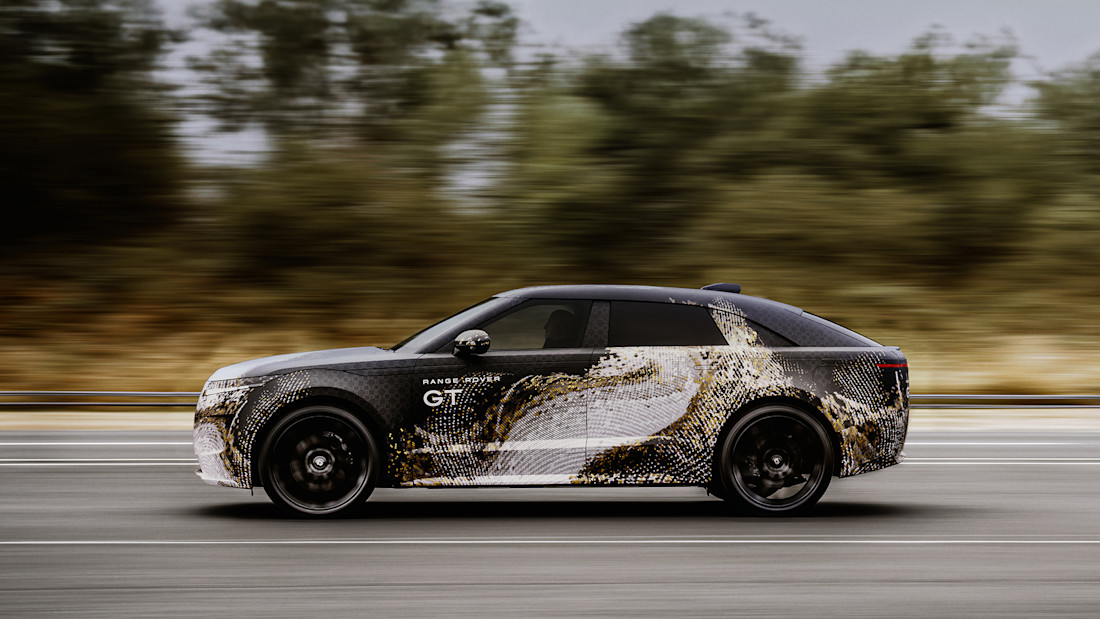 RANGE ROVER GT SU STRADA
