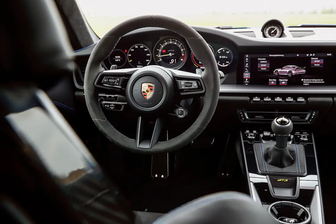 AS24 Porsche 911 GT3 2021 interieur