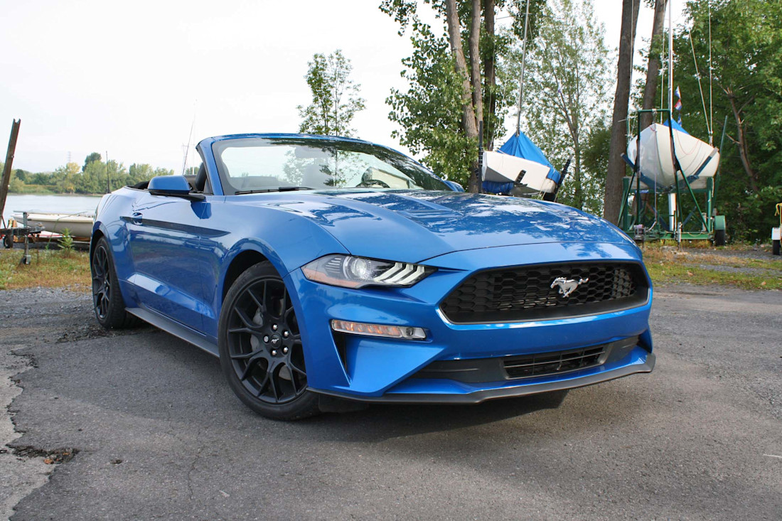 Ford Mustang EcoBoost Premium décapotable 2019 : essai routier