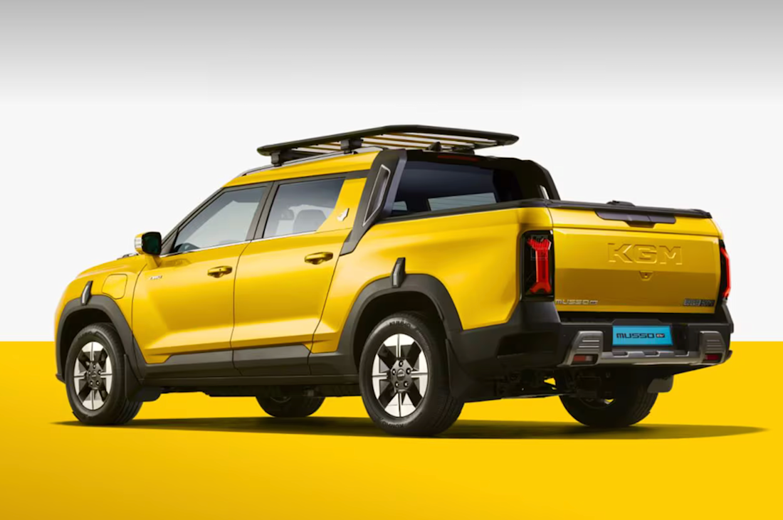 KGM Musso EV : ce pick-up est 100 % électrique ! (2026)