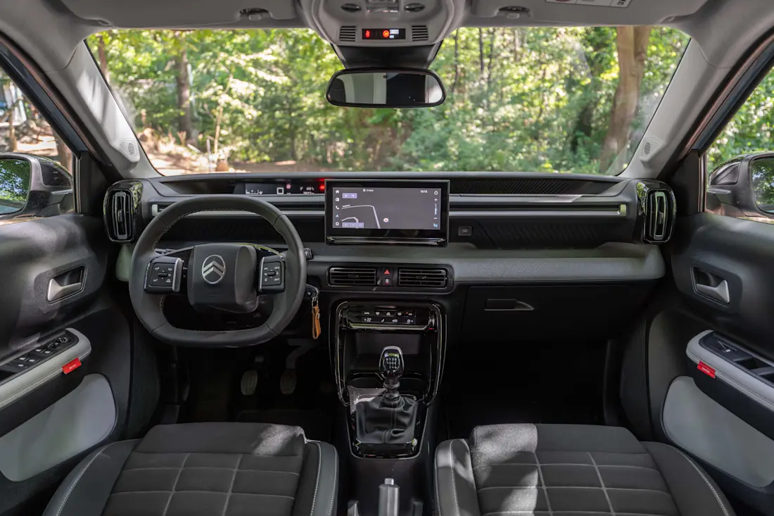Citroen C3 interni test drive