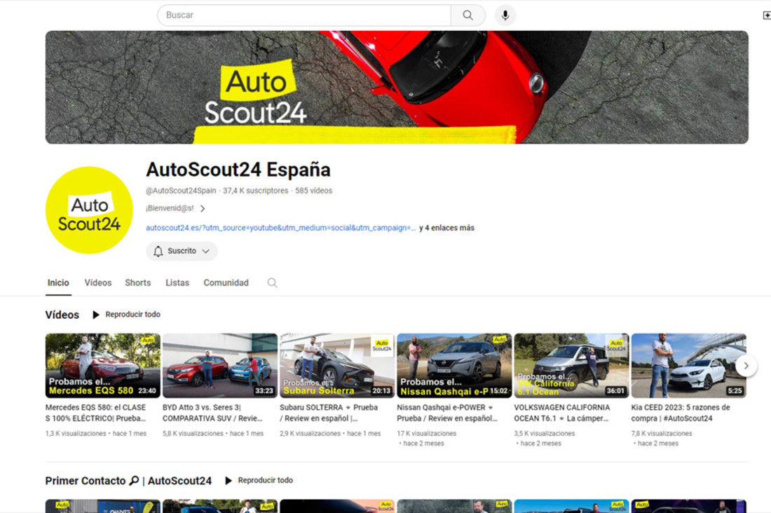 Los 10 vídeos más vistos de 2023 en Autoscout24