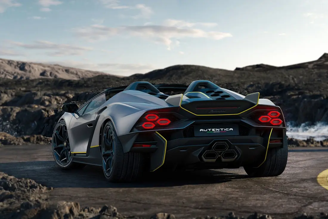 Lamborghini-Autentica-Rear