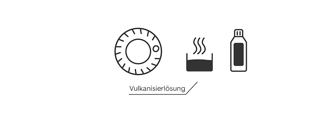 autoreifen flicken - schritt fuenf