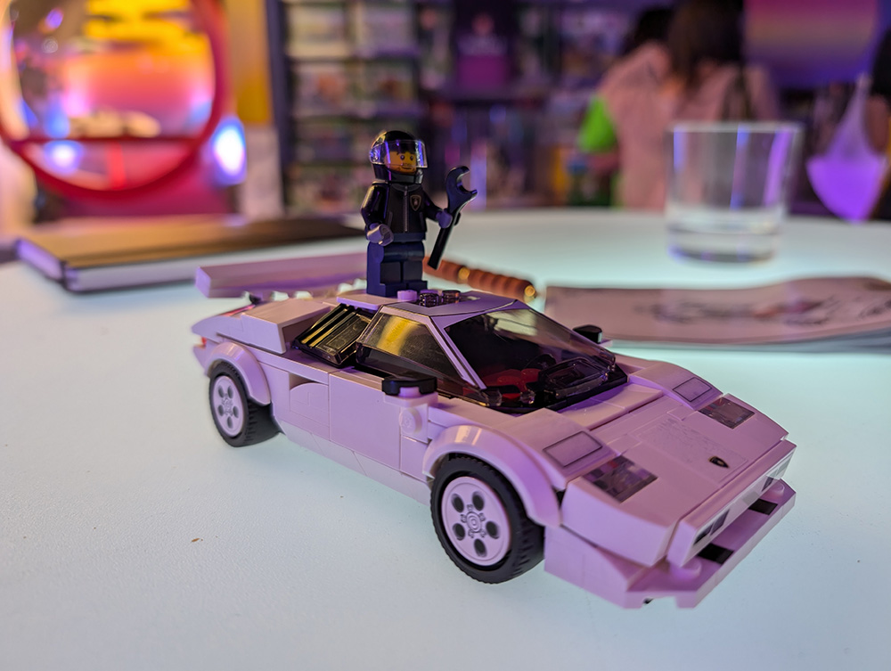 Tips on Building a Lamborghini Countach with Lego Master Nick