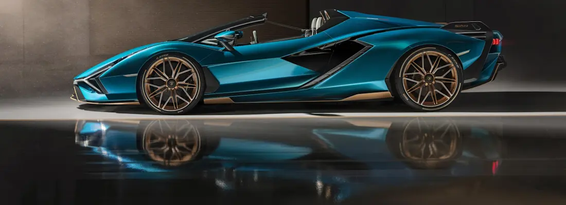 Lamborghini Sián Roadster - Laterale