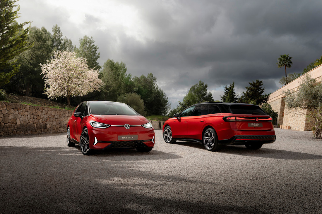 Doublement sportives : Volkswagen ID.3 GTX et ID.7 GTX (2024)