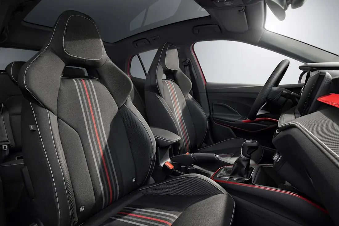 Skoda Fabia Monte Carlo (2023) interieur Skoda Fabia Monte Carlo (2023) interieur