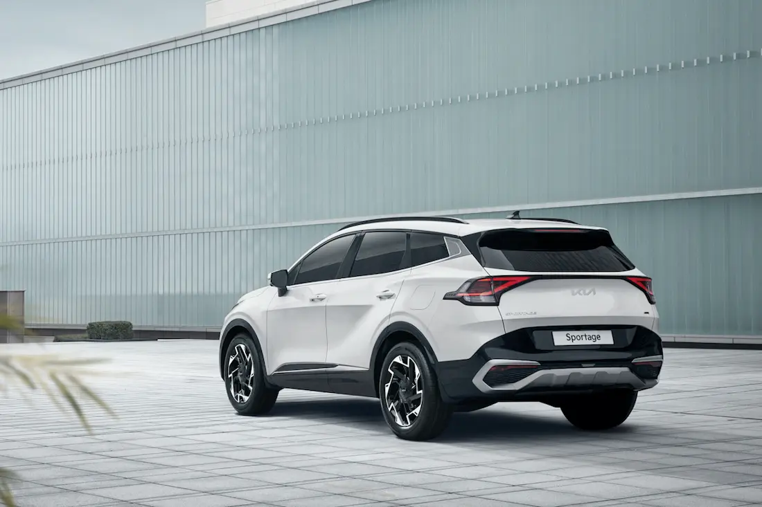 AS24 Kia Sportage 2021 statisch achter AS24 Kia Sportage 2021 statisch achter