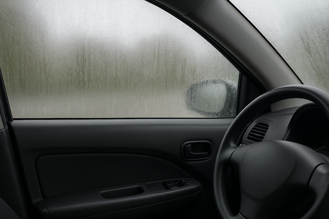 Vocht in de auto verwijderen - zo doe je dat.