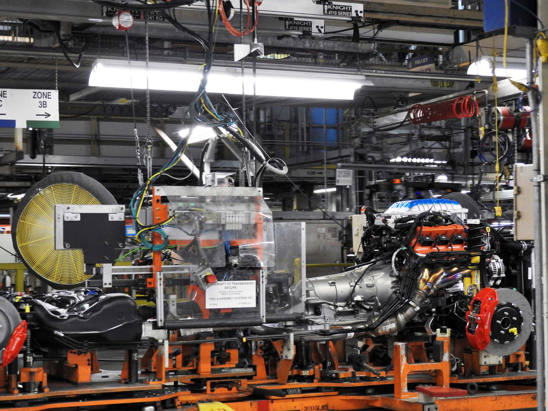 at the Chrysler Brampton Assembly Plant