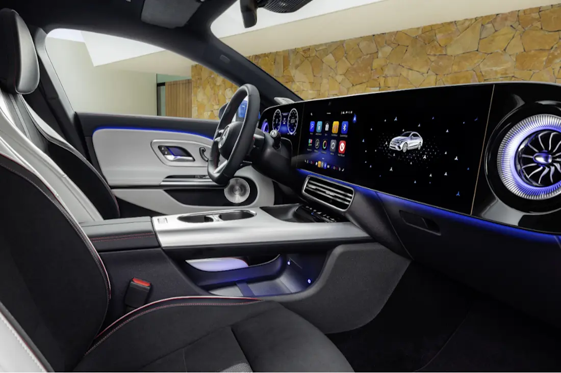 Interior del nuevo CLA 2025