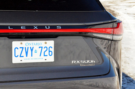 Lexus RX 500h 2024 : essai routier Image