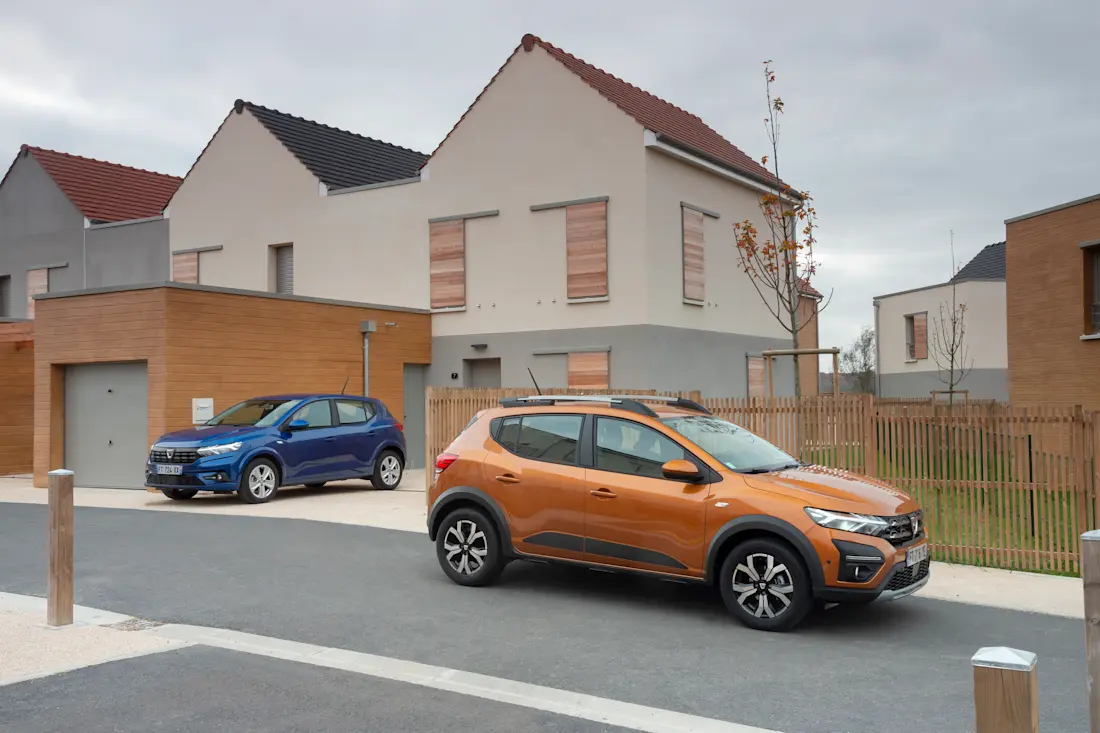 Dacia SANDERO and New Dacia SANDERO STEPWAY tests drive 2022