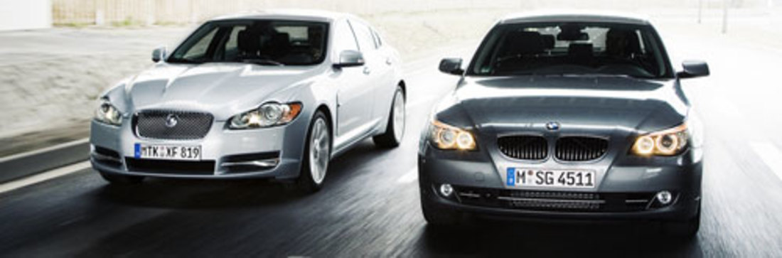Test comparatif: Jaguar XF vs. BMW 525d – La magie du design